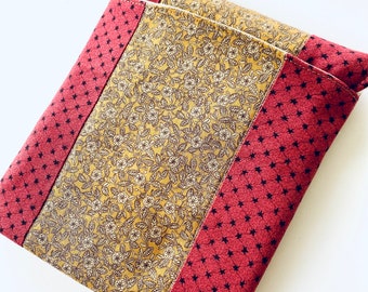 Gesteppte Kindle-Tasche: E-Reader-Tasche mit Blumenmuster