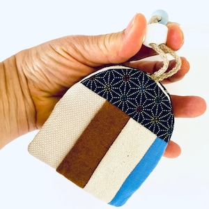 Patchwork Key Case, Japanese Key Holder, Quilted Key Chain ...