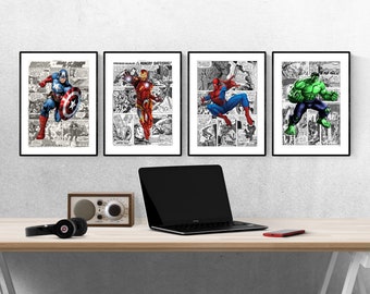 Featured image of post Boys Avenger Room - Check out our avengers boys room selection for the very best in unique or custom, handmade pieces from our wall hangings shops.