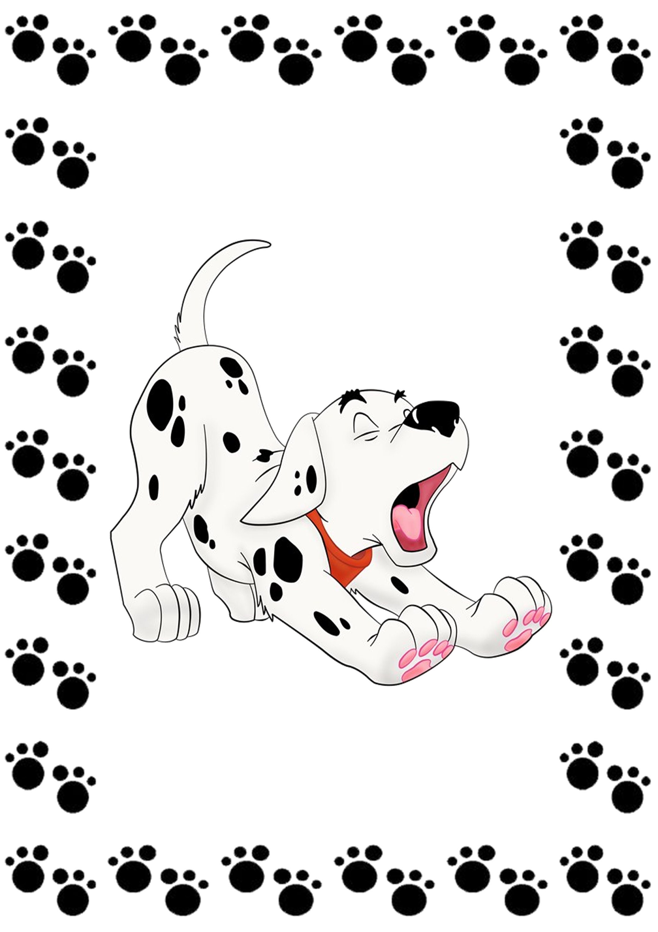 Disney 101 Dalmatians Border Nursery Set Of 3 Prints Nursery | Etsy