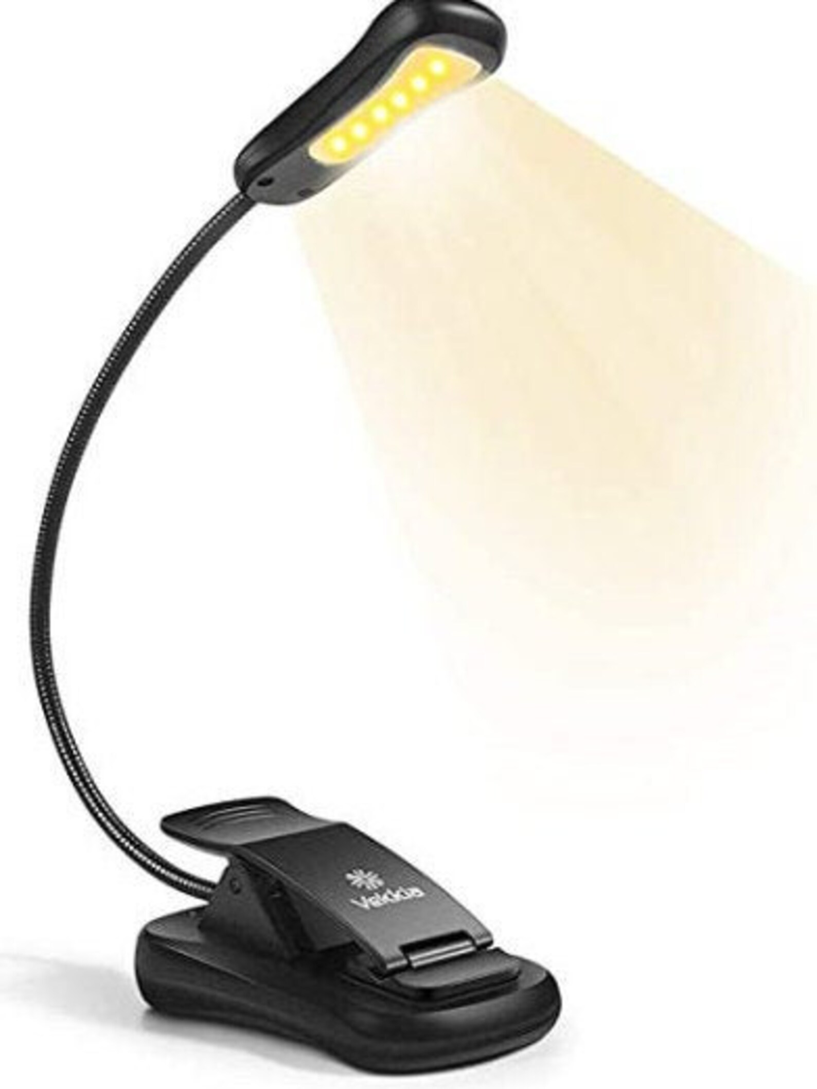 Rechargeable Book Light Dimming Amber 7 Led EyeCare 70 Etsy