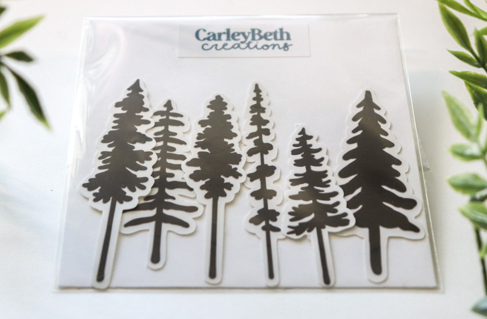 Tree Sticker Pack | Waterproof Sticker - Etsy