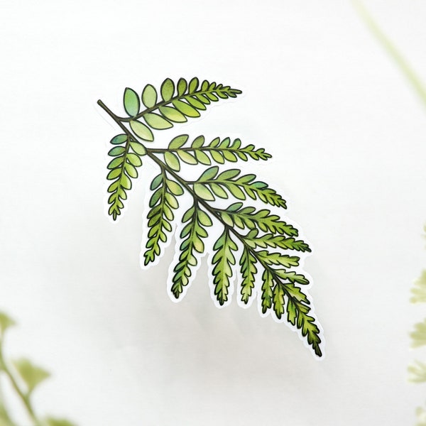 Fern Sticker | Botanical Sticker | Waterproof Sticker