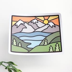 Colorado Sticker | State Sticker | Waterproof Sticker - Etsy