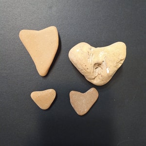 Heart Sea Pottery, Wedding Decoration, Mosaic Supplies, Heart Mosaic Tiles, Beach Pottery, Heart Gift, Art Decor, Pebble Art,Heart Collector