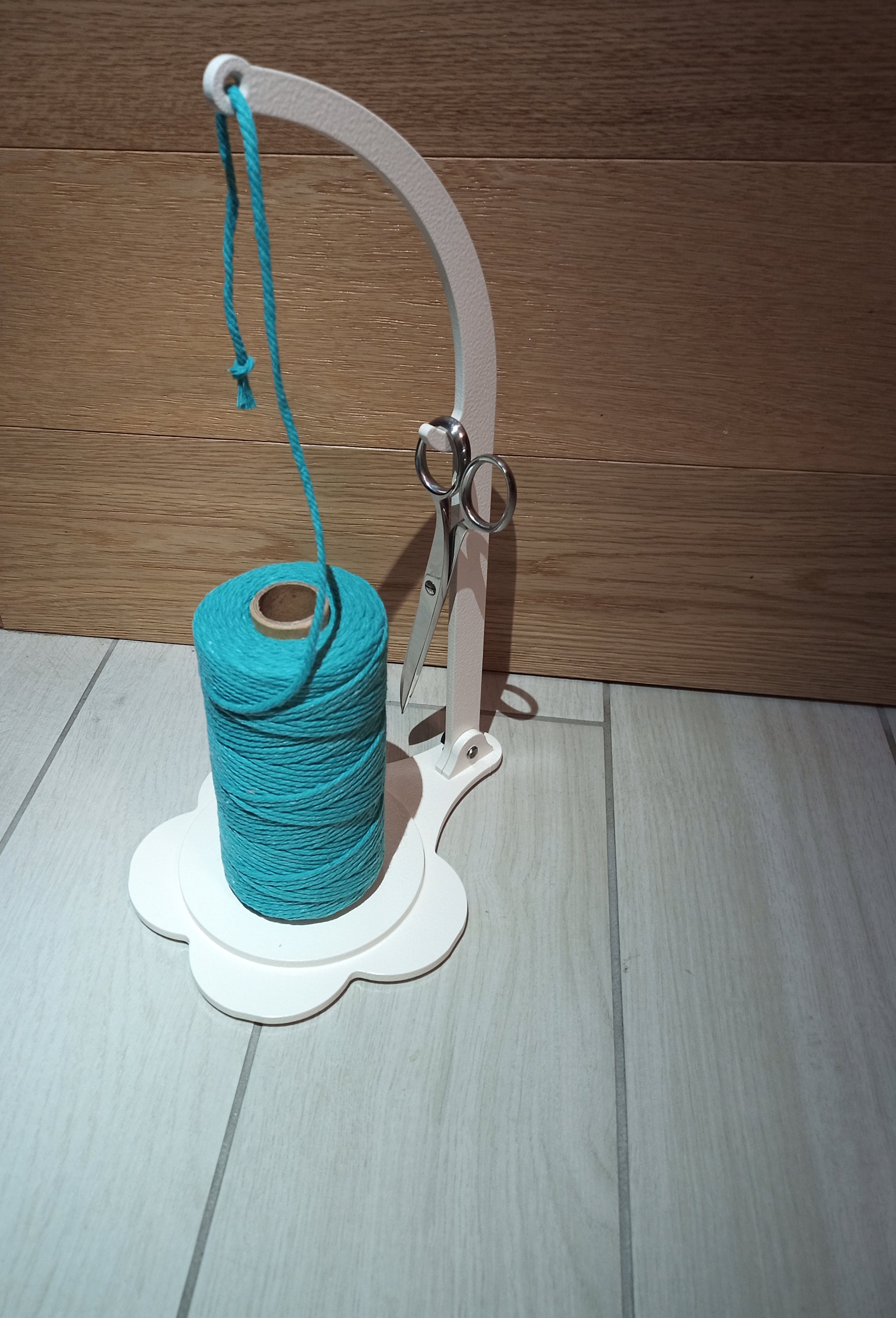 Rope Spool Holder String Dispenser Twine Scissors Holder Etsy