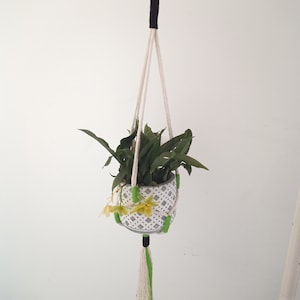 Macrame Plant Hanger, Air Plant Holder, Macrame Wall Hanger, Macramé Plant Hanger, Mini Macrame Hanger, Small Plant Hanger, Wall Decor