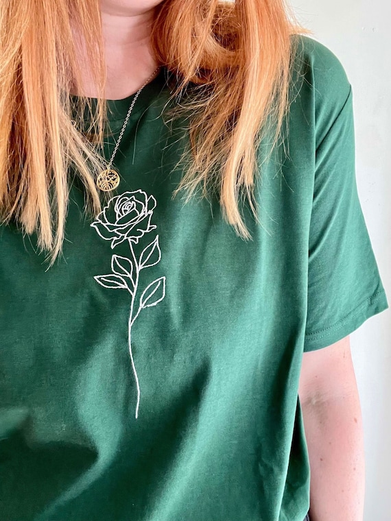 【CPGN STUDIO】Rose Embroidery Lettering Short Sleeve Tshirt oy-rose-front_1024x1024.jpg?v=
