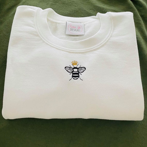 Embroidered clearance bee sweater