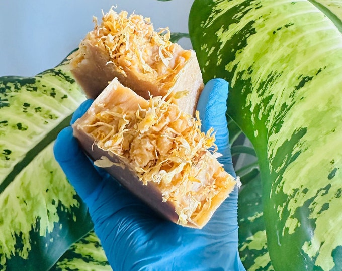 Turmeric and Calendula | Chunky Bar Soap