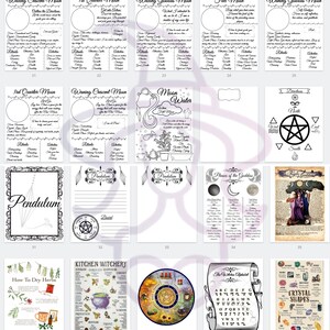 Book of Shadows Digital Download Templates - Etsy
