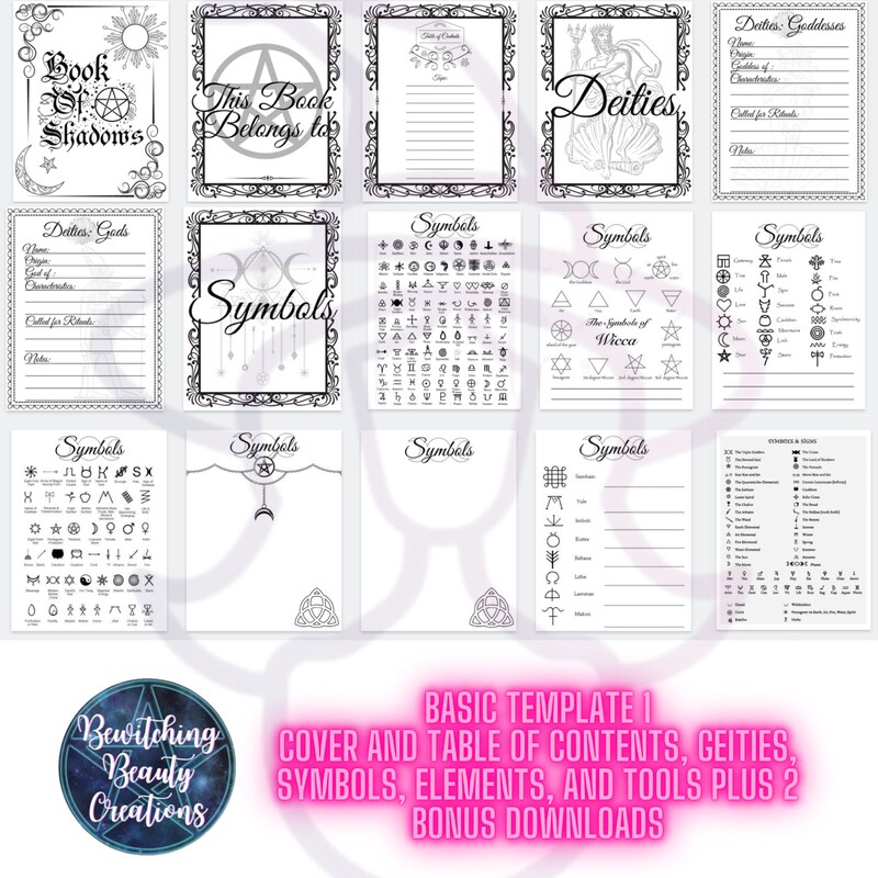 Book of Shadows - Etsy