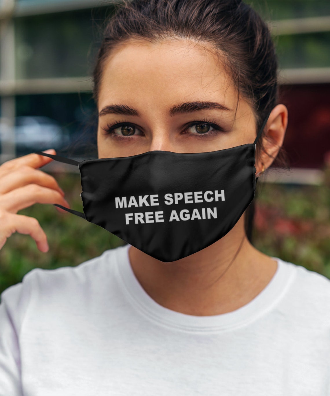 Make Speech Free Again Face Mask Free Speech Mask Freedom Mask Etsy