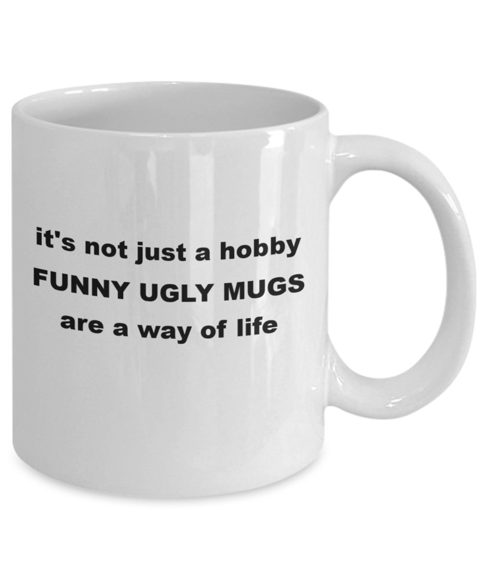 Funny Ugly Mug Coffee Cup Gift for Mug Collector 11 oz. And Etsy