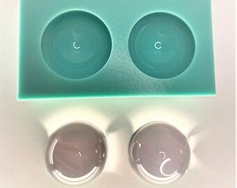 Sphere Silicone Mold / Half Sphere Silicone Mold / Eyeball Mold
