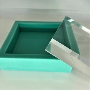 Resin Molds Silicone Molds for Resin Large Square Heart 