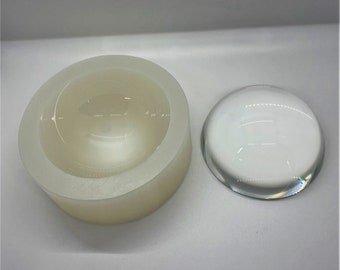 Molde de silicone meia esfera de 4"