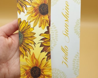 KLEURRIJKE BLOEMEN BLADwijzers - Handgemaakte bladwijzers - cottagecore-briefpapier - aquarel gedrukte bladwijzers - tuinman cadeau - cadeau boekenliefhebber