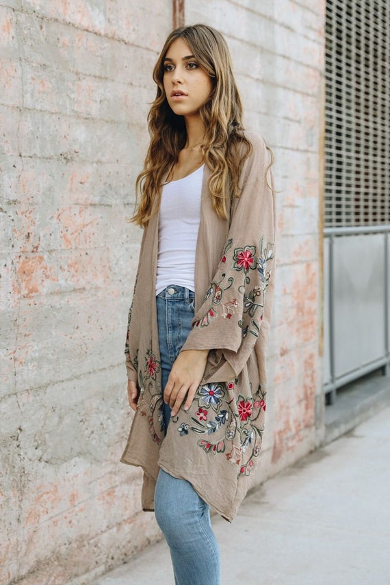 Cream kimono jacket Clearance