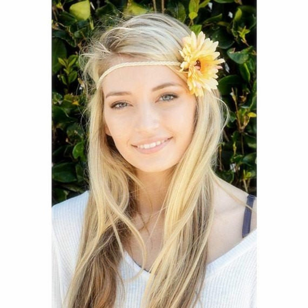 Yellow Daisy Crown Daisy Flower Crown Daisy Halo Festival Etsy