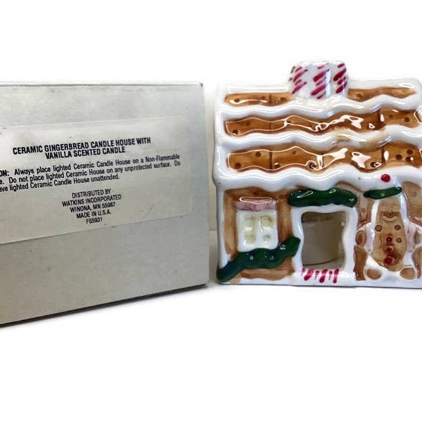 Gingerbread Candles Etsy