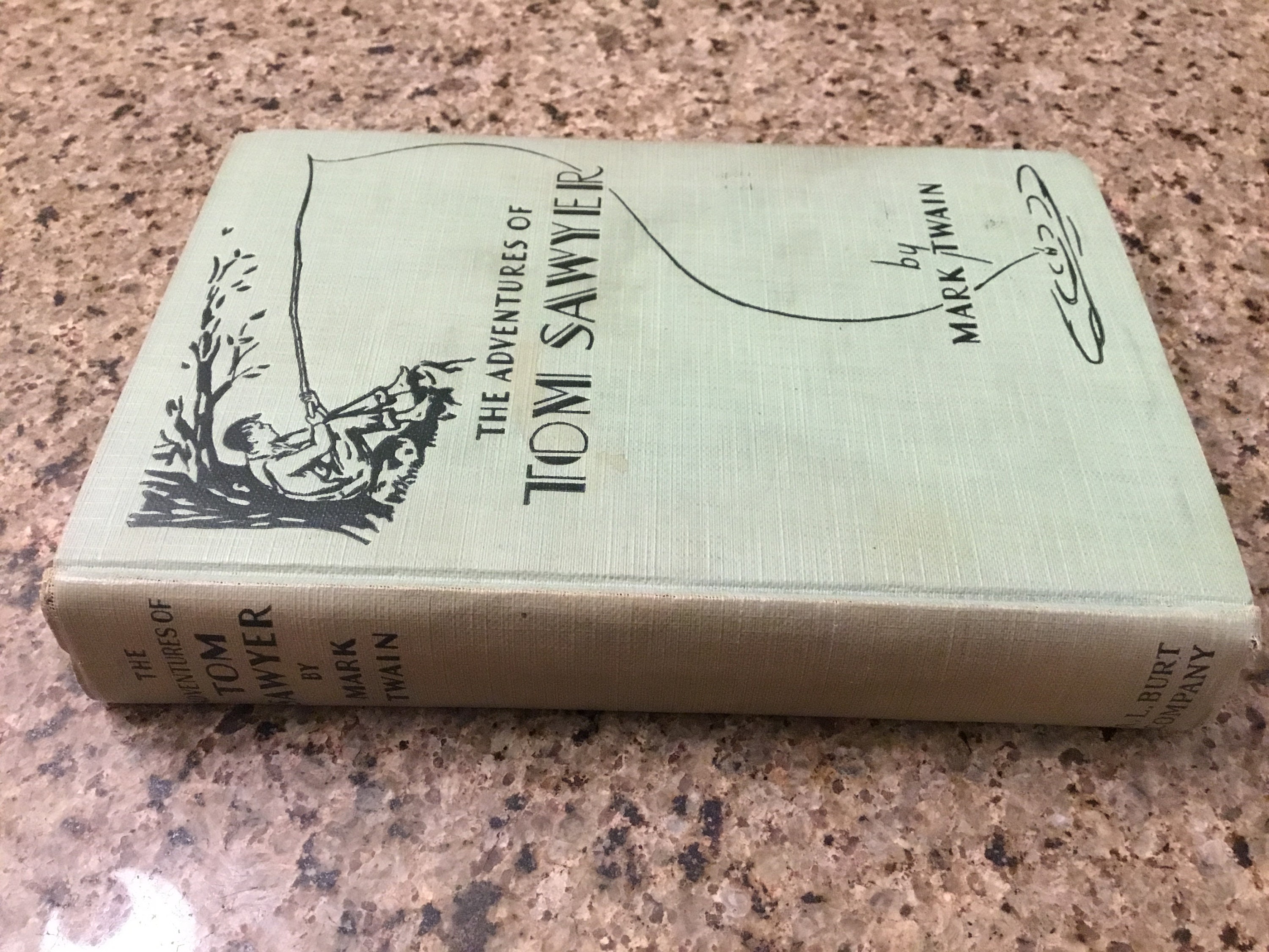 The Adventures of Tom Sawyer by Mark Twain - Antique Version - 1920 - Etsy