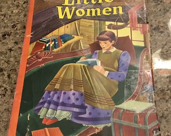 Little Women by Louisa May Alcott - Illustrated by Sari - Vintage Book from Whitman Publishing - 1951