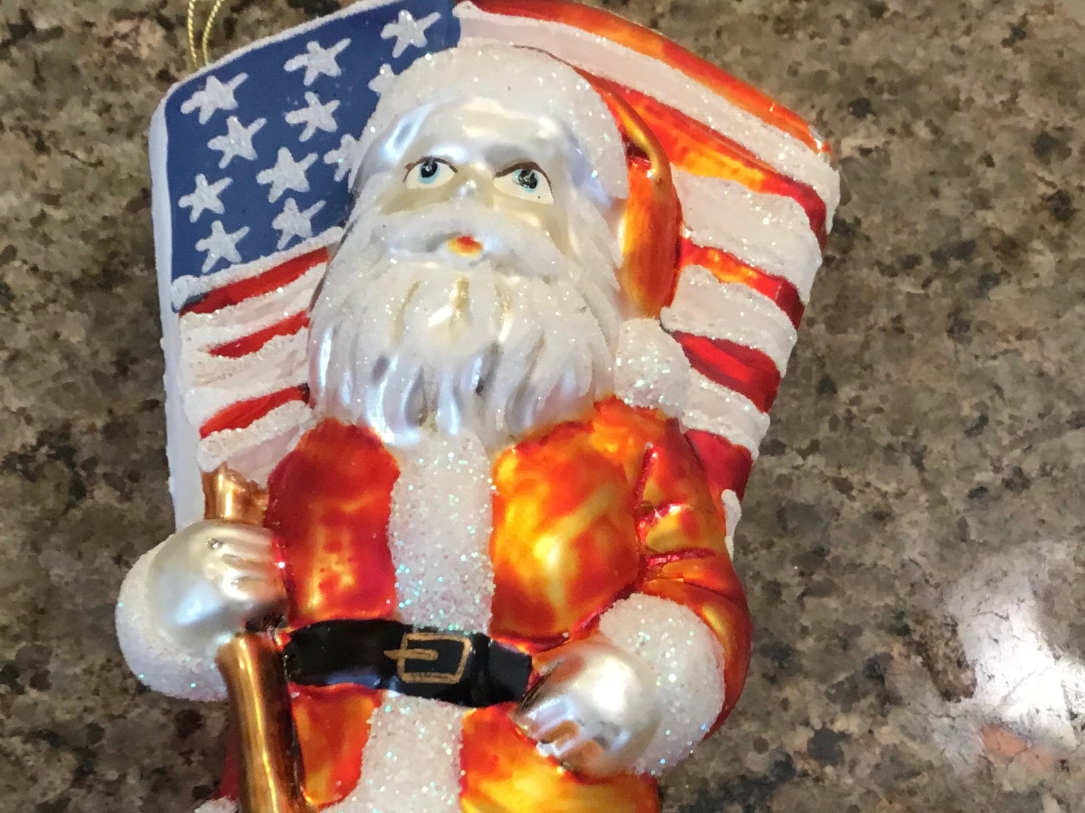 Vintage Mercury Glass Santa - Etsy