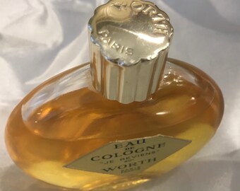 Vintage Je Reviens Worth Eau De Cologne in a Beautiful | Etsy Ireland