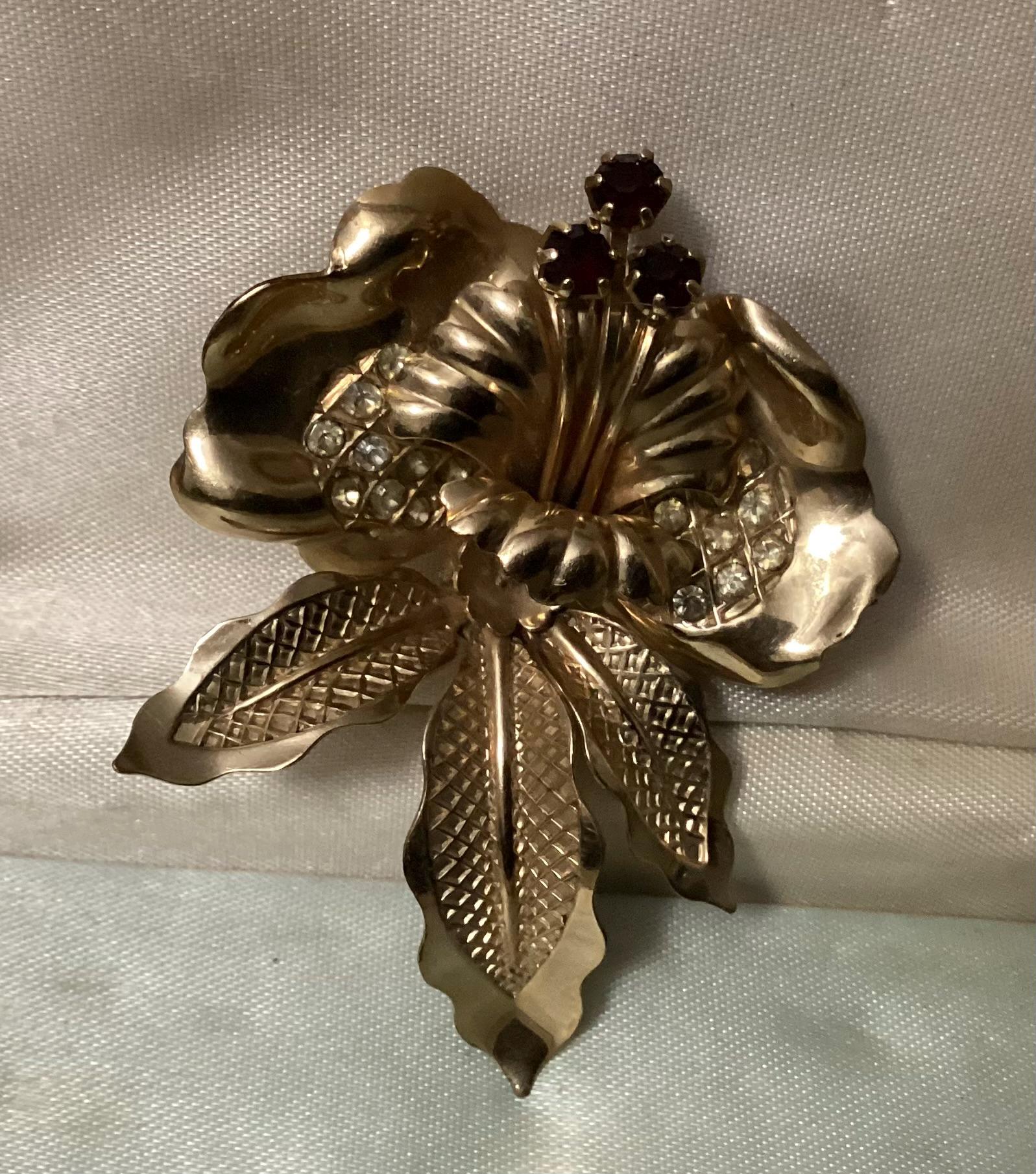 ガーネットウォッチピン　アンティーク Garnet Brooch - Etsy