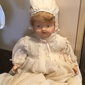 Boneca antiga composta Effanbee - década de 1920