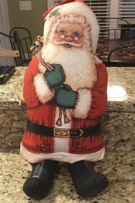 ヴィンテージ アメリカン ファブリック サンタクロース - Dorothy Dear