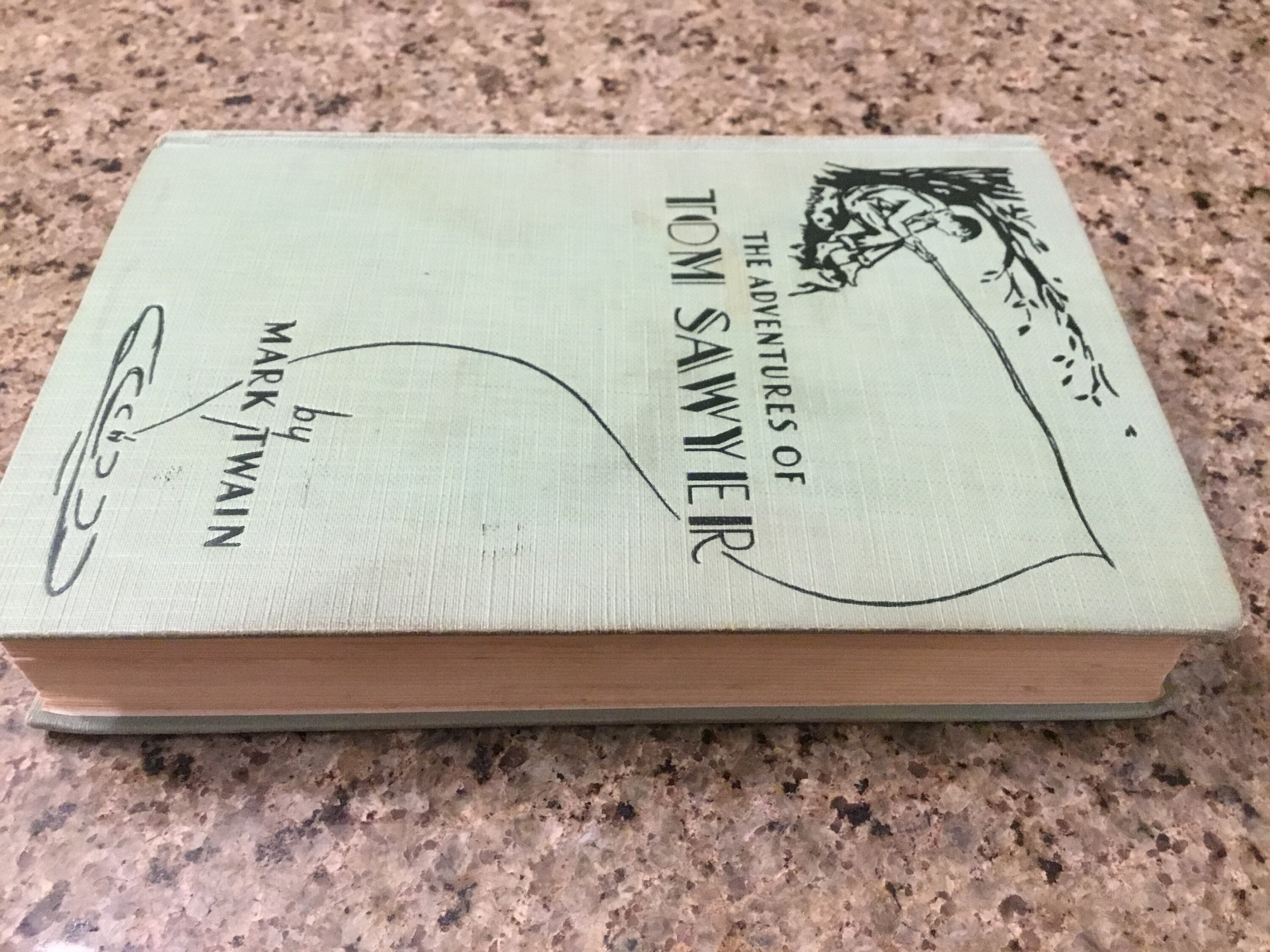 The Adventures of Tom Sawyer by Mark Twain - Antique Version - 1920 - Etsy