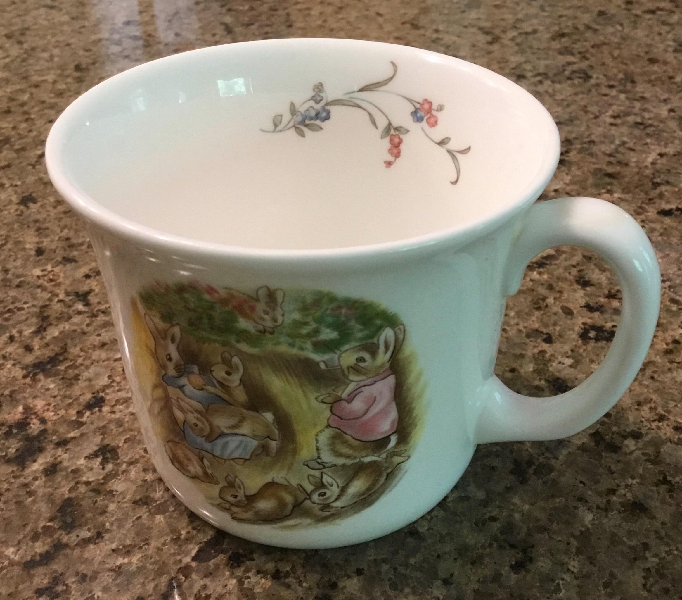 1980's - World of Beatrix Potter the Flopsy Bunnies - Bone China Children's  Mug - Made in England - Vintage Royal Albert - Etsy