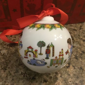 Sammlerstück Vintage Ole Winther Hutschenreuther Porzellan Christbaumschmuck - 1993 - Made in Germany