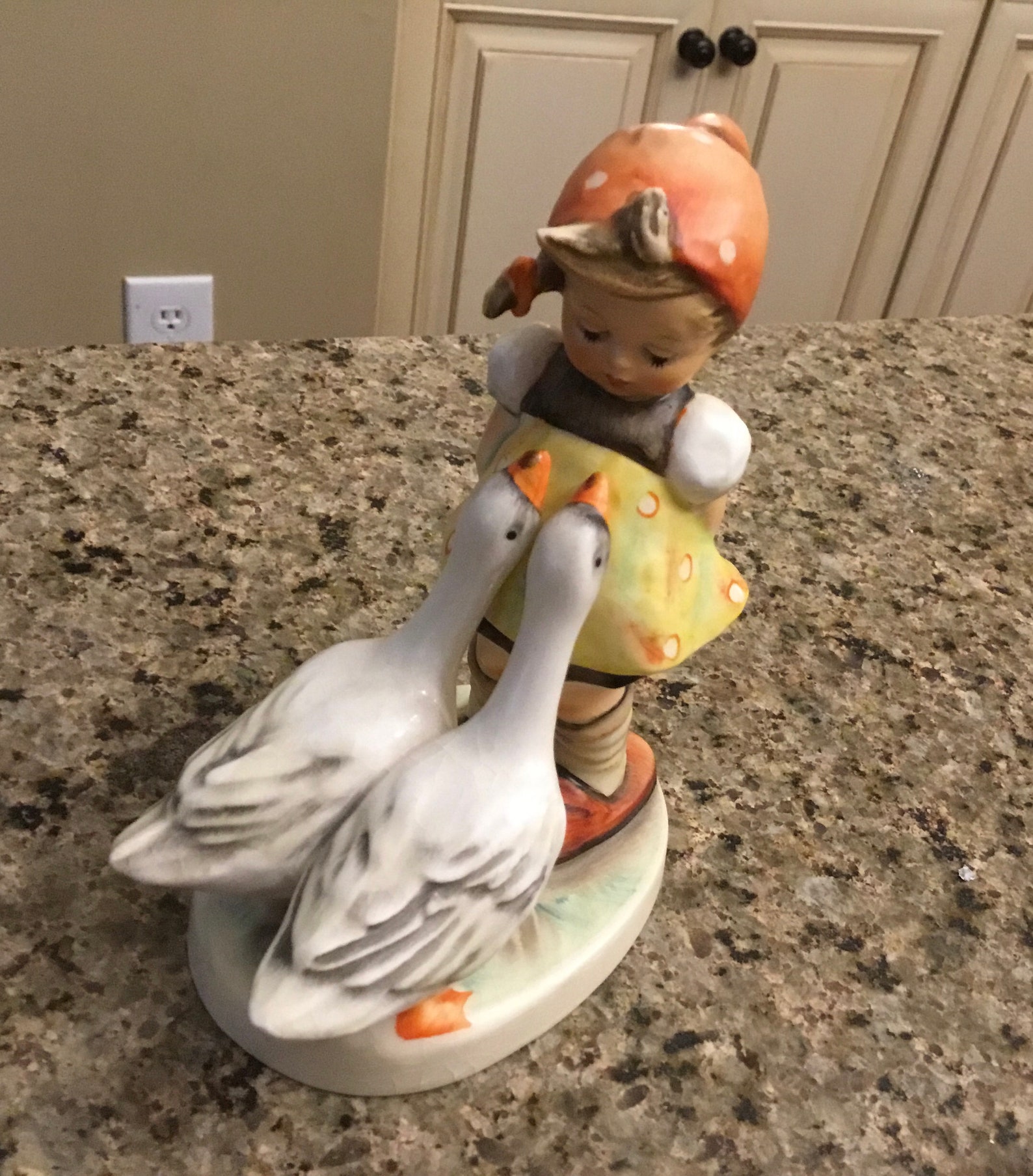 Vintage Hummel Goose Girl Figurine Made in West Germany Etsy Canada