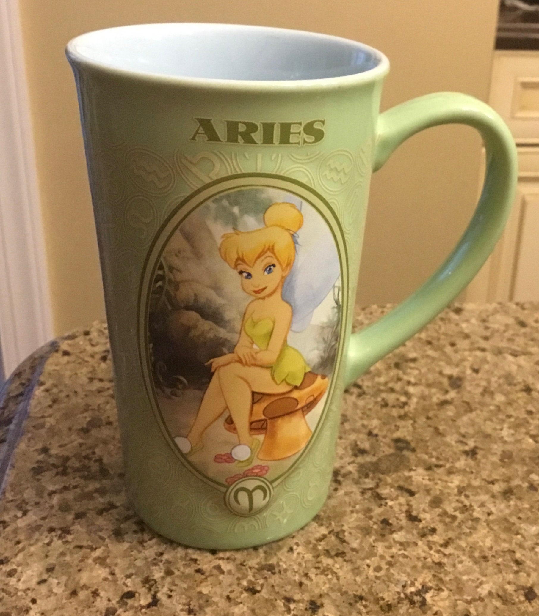 Rare Collectible Disney Store Zodiac Cafe Latte Mug -  Israel