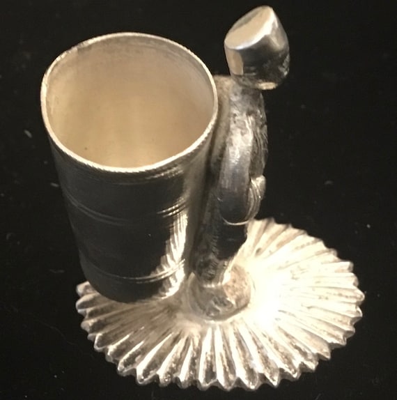 Antique Silver European Toothpick Holder - Turkish Traditional