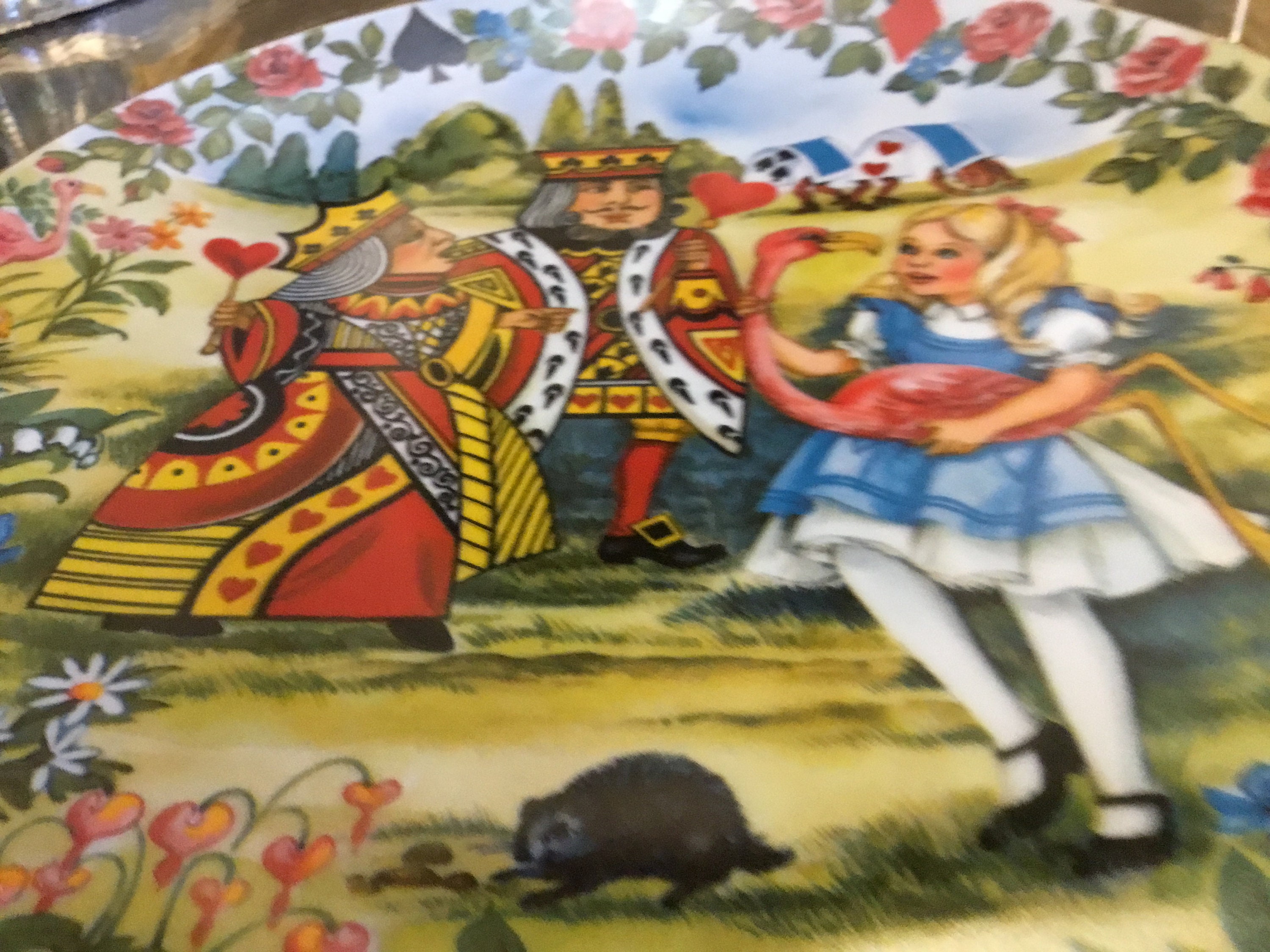 Viletta Alice in Wonderland The Croquet Match Collectors Etsy