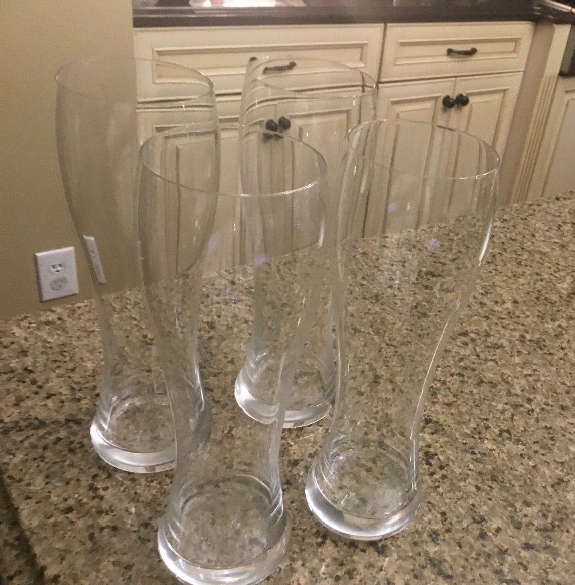 Riedel Vivant Pilsner Crystal Beer Glasses Set of 4 Made Etsy