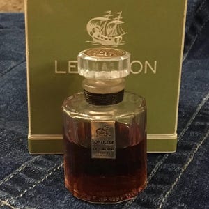Vintage Sortilege Le Galion - Pure Parfum 1/2 oz Bottle - 1930’s - Paris France
