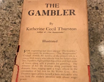 Livro Antigo - O Jogador da Autora Irlandesa - Katherine Cecil Thurston - Primeira Edição - 1905