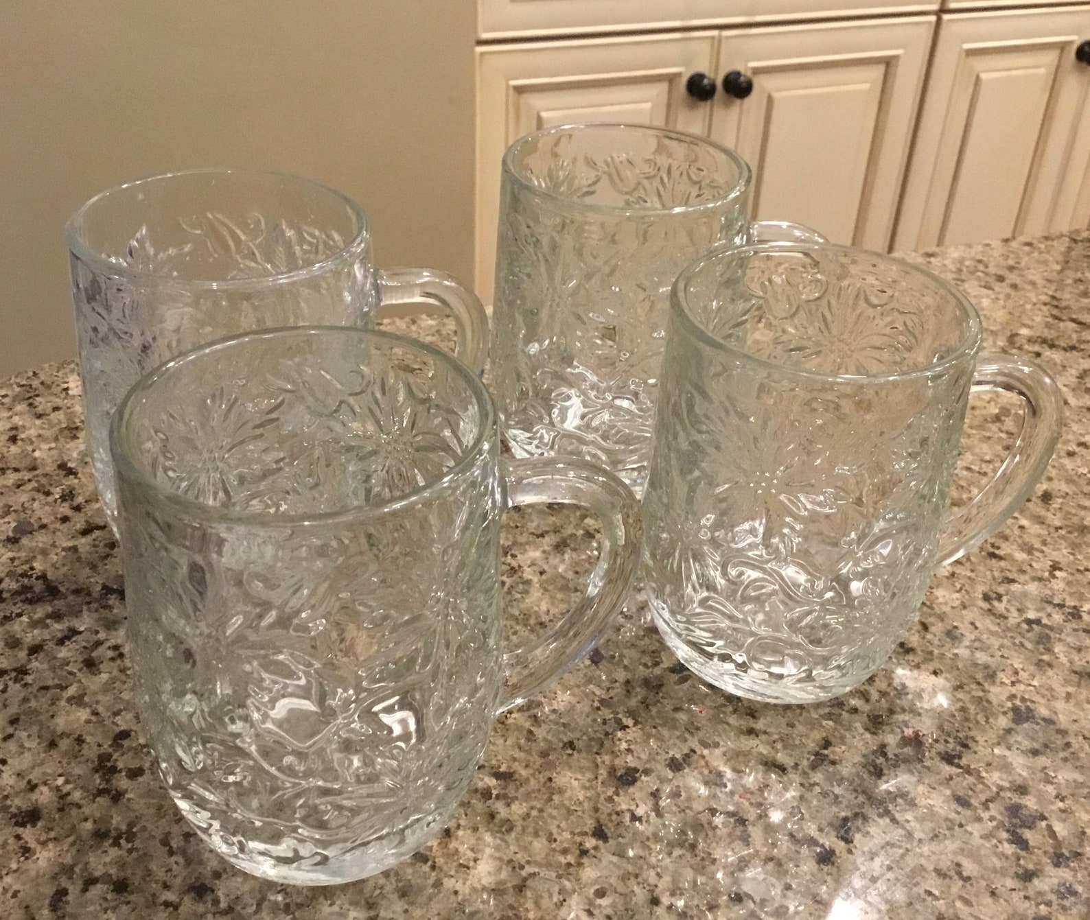 Vintage Princess House Fantasia Pattern Clear Coffee Mugs Etsy