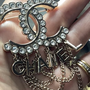 Vintage Coco Chanel Brooch - Etsy