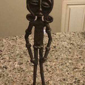 Primitive Tall Ashanti Gold Weight - West African - Ghana