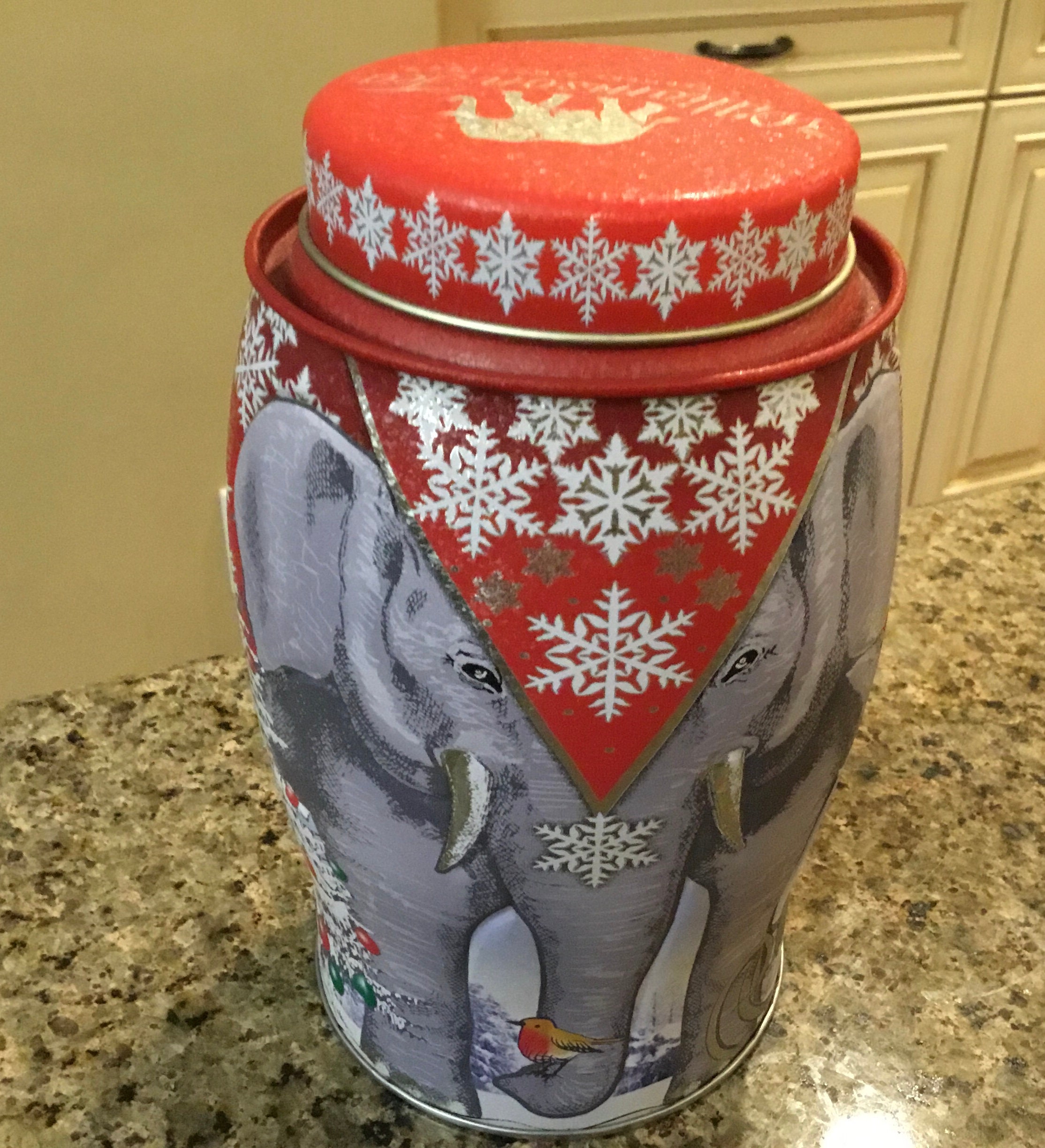 Collectible Williamson Tea Caddy Circus Elephant Made in Etsy
