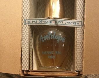 Vintage Anitlope by Weil Pure Parfum - La Diffusette - Rare sealed bottle - Made in France - 1940’s