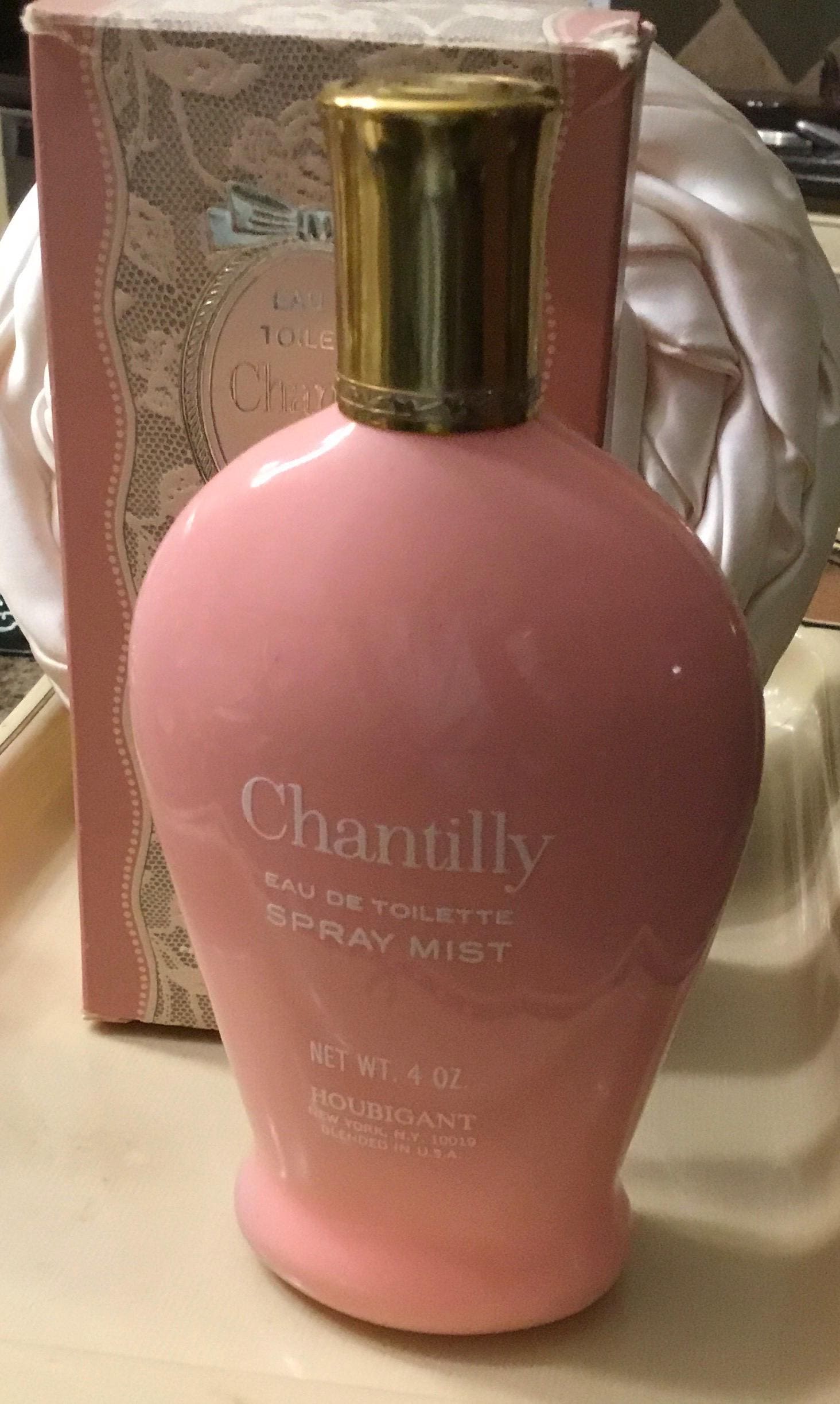 Chantilly Houbigant Eau De Toilette Spray Rare Vintage Pink