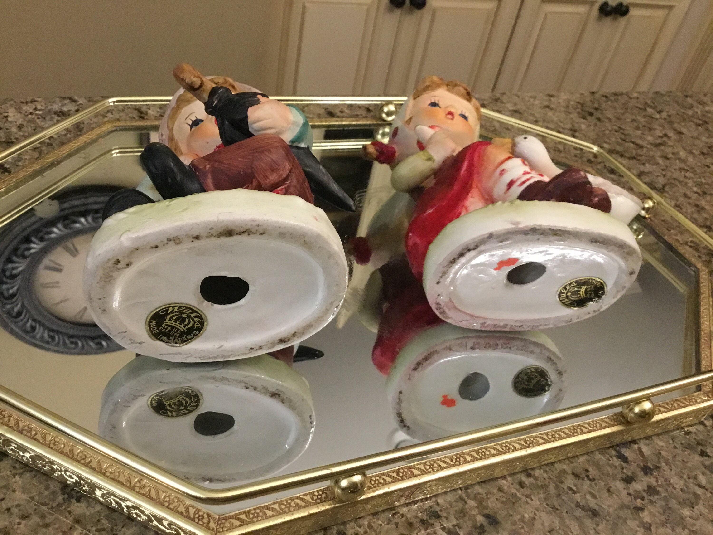 Vintage Porcelain Bisque Wales Figurines Children Boy and Etsy