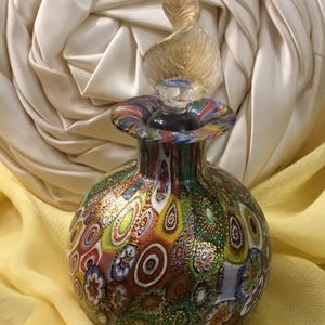 perfume bottle・MURANO，ミルフィオリ・イタリア製 perfume bottle・MURANO，ミルフィオリ・イタリア製 Amazon.com